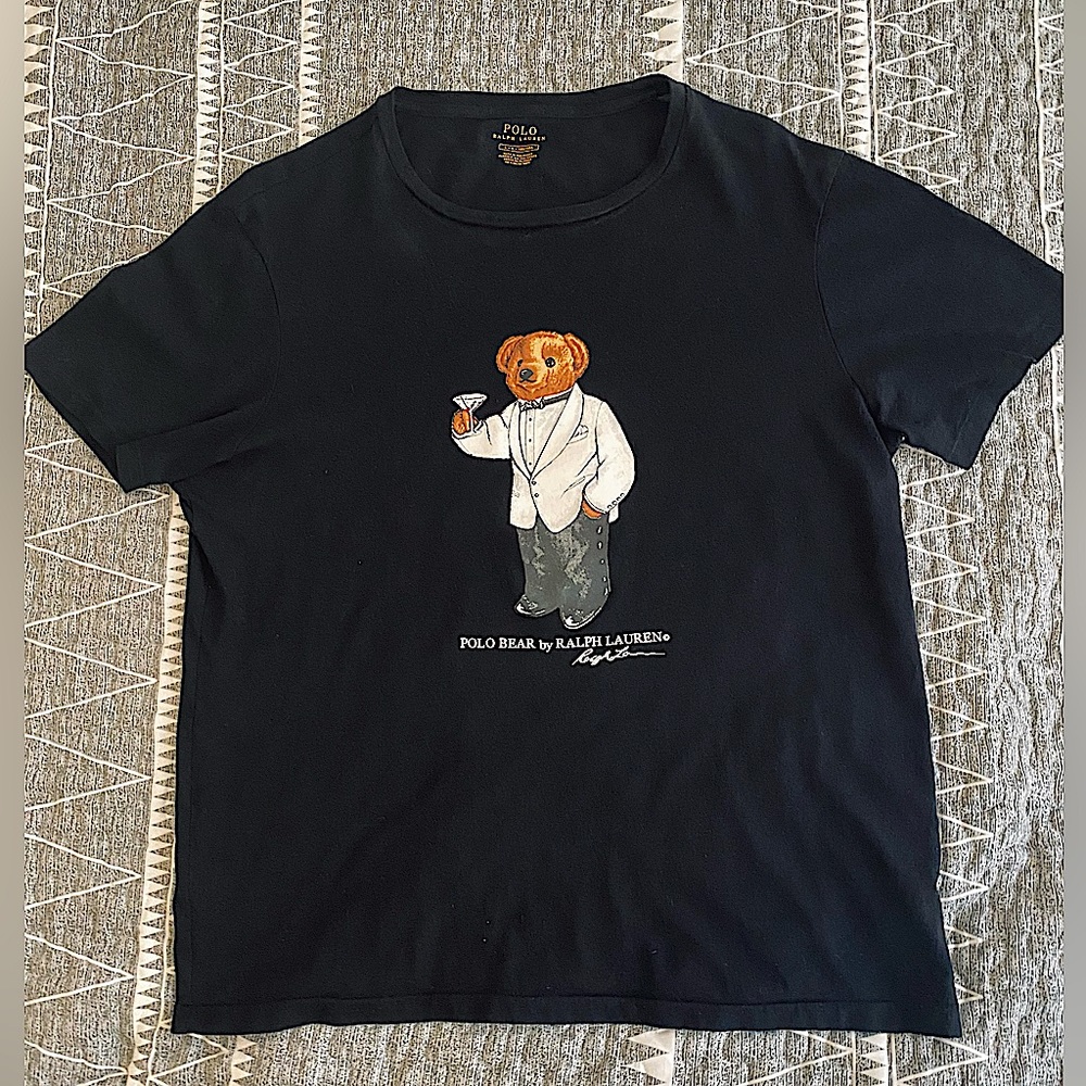 Polo Ralph Lauren Polo Bear T-Shirt in Black - Men’s Large